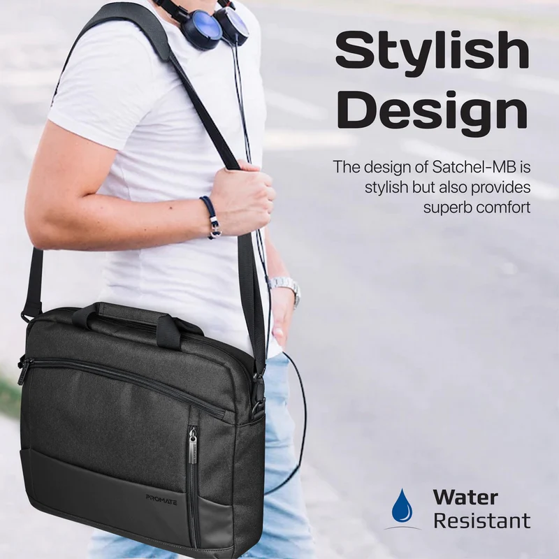 Promate Satchel-MB SleekComfort™ 15.6 Promate Satchel-MB SleekComfort™ 15.6